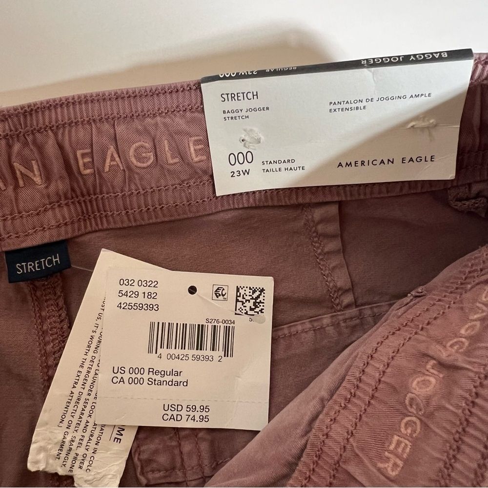 Nwt American Eagle Baggy Jogger Stretch Cargo Size 000 REGULAR
HIGH RISE - Picture 7 of 15